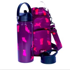 NWT:LUG BIG 18.5oz CHUGGIE & HUGGIE SETw/2LIDS/2STRAWS-CATS ORCH -ONE MORE HURRY